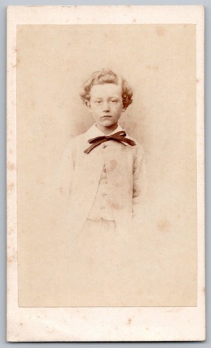 Cdv 1865 garçon costume clair - cdv,