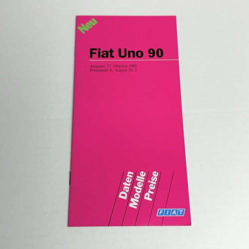 Fiat uno daten - fiat,