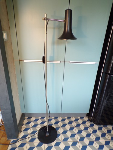 Lampadaire liseuse vintage - lampadaire,