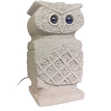 LAMPE HIBOU CHOUETTE  PIERRE SIGNATURE A IDENTIFIER DLG ALBERT TORMOS MODERNISTE