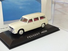 PEUGEOT 403 Familiale break Crème NOREV 1:43