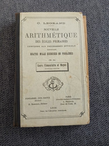 Livre ancien nouvelle - ancien,