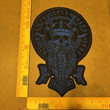 NEW Odin Viking Skull Back