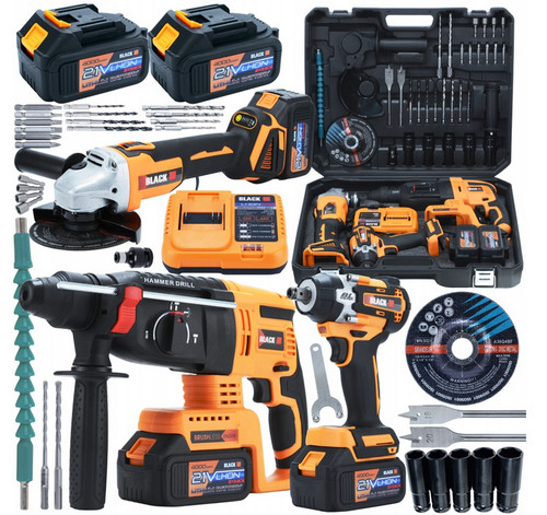 Mega akku werkzeugset 3in1 - mega, 21v