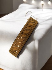 Épaulette ancien officier supérieur, galon militaire vintage collection armée