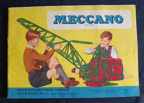 Manuel instructions meccano - manuel,