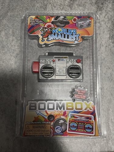 World smallest boombox - world's,