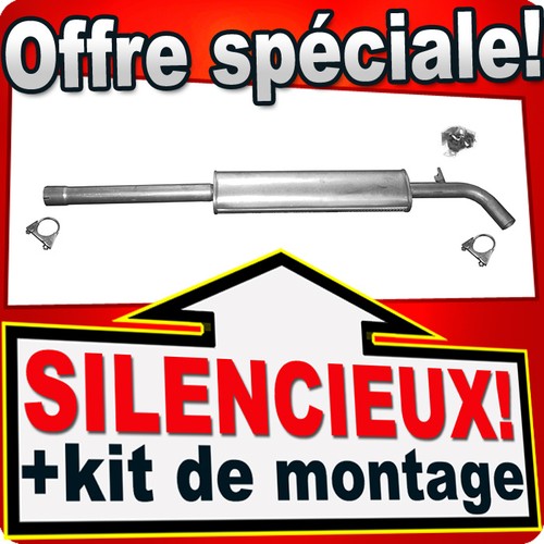 Silencieux intermédiaire pour - silencieux,
