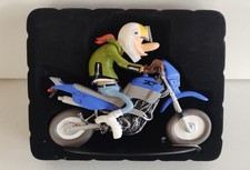 Figurine moto en résine Joe