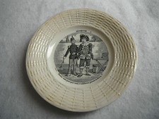 Ancienne assiette à thème en