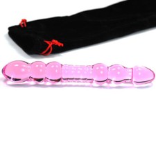 Gode Verre Rose Double Face