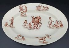 DINETTE - PLAT EN FAÏENCE DE