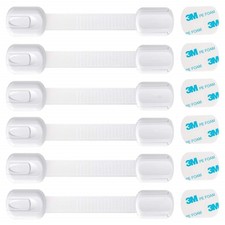 Bloc Porte Securite Bebe 6 Pièces, Bloque Tiroir Placards Loquets Et Frigo