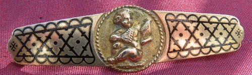 Broche ancienne medaillon - broche,