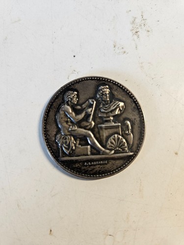 Ancienne médaille argent - en,
