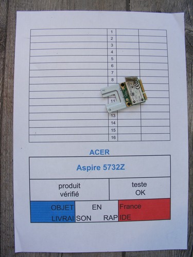 Carte wifi pour acer - wifi, aspire