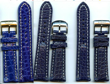 Bleu Véritable Alligator MB