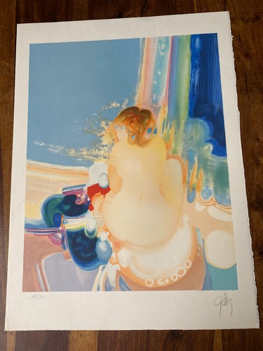 Lithographie nue gelis - lithographie, de