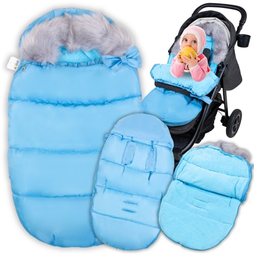 Sac couchage bébé bleu - de,