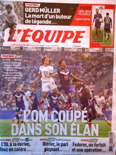 Equipe poster taille - "l'equipe",