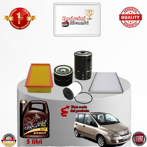 Kit filtre huile fiat - et,
