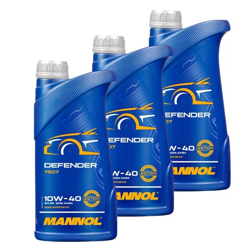 3x1 litres mannol defender - 3x1,