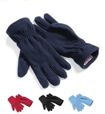 Noir Gris Rouge ou Bleu Chaud Supra Polaire Alpine Gants 100% Polyester Neuf