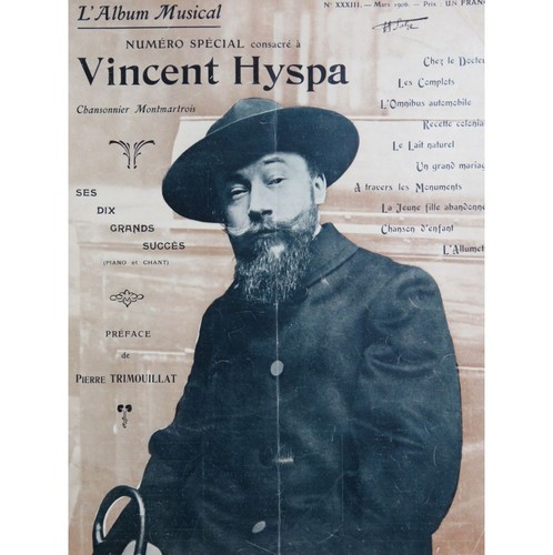 Album musical vincent hyspa - musical,