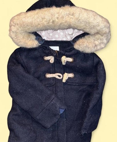 Zara girls navy duffle - zara,