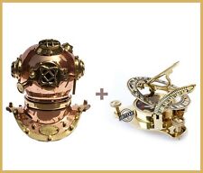 Ancien USA Marine Cuivre