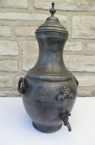 Fontaine étain haut - haut, 50cms