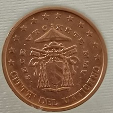 2 CENTS EURO SEDE VACANTE VATICAN 2005 SIEGE VACANT / ISSU DU COFFRET / VATICANO