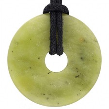 Pendentif Donut en Jade