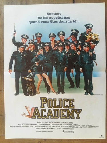 Affiche police academy hugh - police,