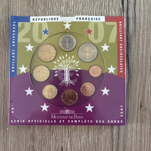 Coffret euro france - france, 2007