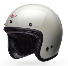 CASCO BELL CUSTOM 500 VINTAGE BIANCO LUCIDO