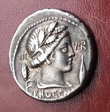 Monnaie, Furia, Denier, 63 BC