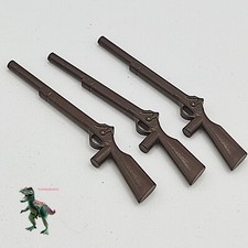 X3 Playmobil fusil soldat anglais-garde royale-fusil cow-boy-shérif-western