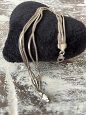 Très Joli Bracelet Agatha Argent 925 Multi Rangs