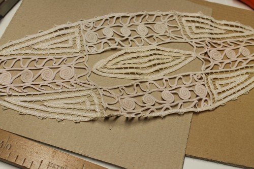 Ancien empiècement dentelle - ancien,