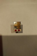 10kt white/yellow gold w pink