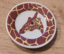 Fève - Assiette "Girafe"  .....    (Ref. 2951)