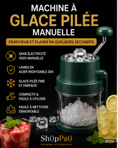 Machine glace pilée - à,