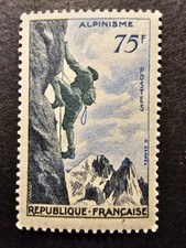 TIMBRE FRANCE SPORTS ALPINISME