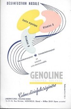 Ancien Buvard  / Produit Pharmaceutique GENOLINE 