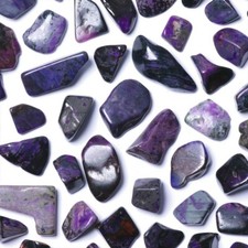 ★☆ SUGILITE d'Afrique du Sud - Pierres roulées vendues par 3 - 1 à 1,5 cm ☆★