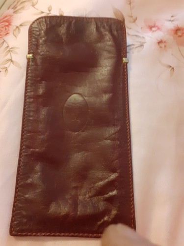 Pochette cuir pour - en, lunette