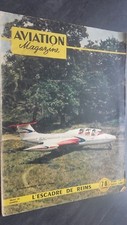 REVUE AVIATION MAGAZINE L'ESCADRE DE REIMS N° 136 JEUDI 9 JUIN 1955 ABE