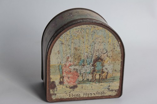 Boîte tôle lithographiée