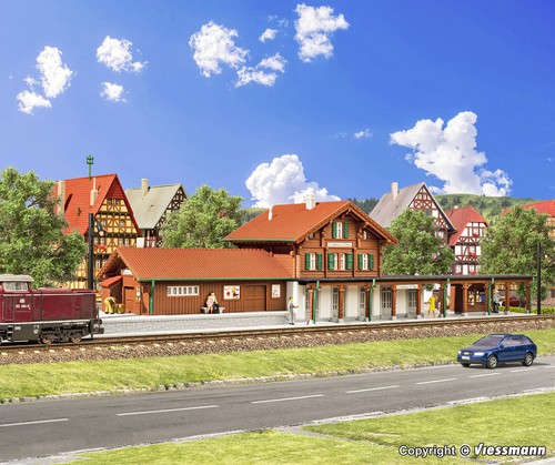 Kibri 36703 gare château - kibri,